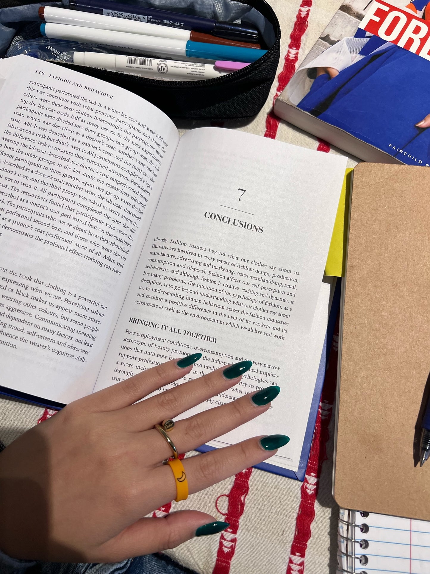 Flip Reversible sun / moon orange ring