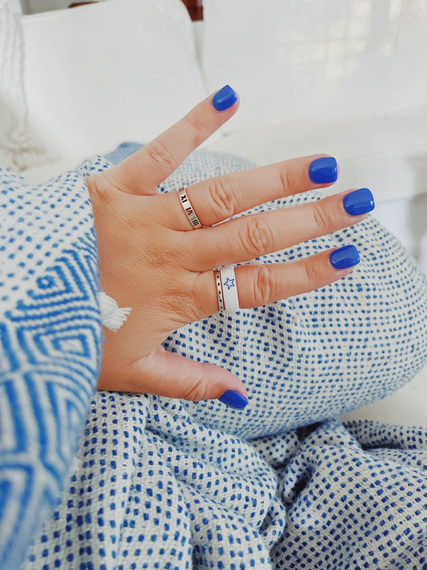 Flip Reversible star / USA ring