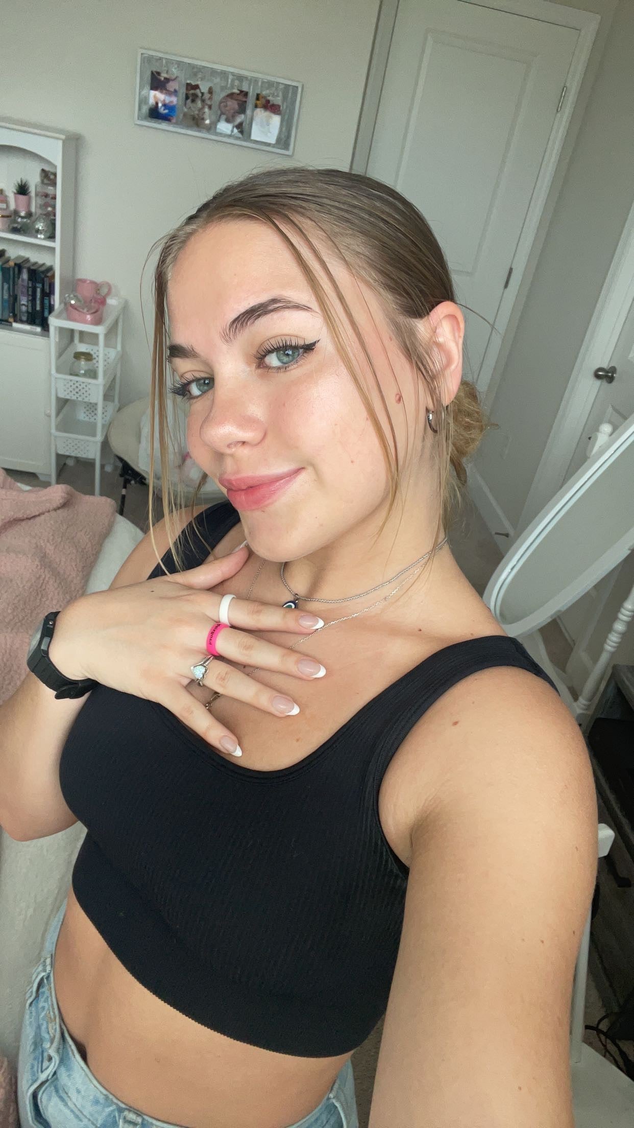 Flip Reversible hangxiety / hangry ring