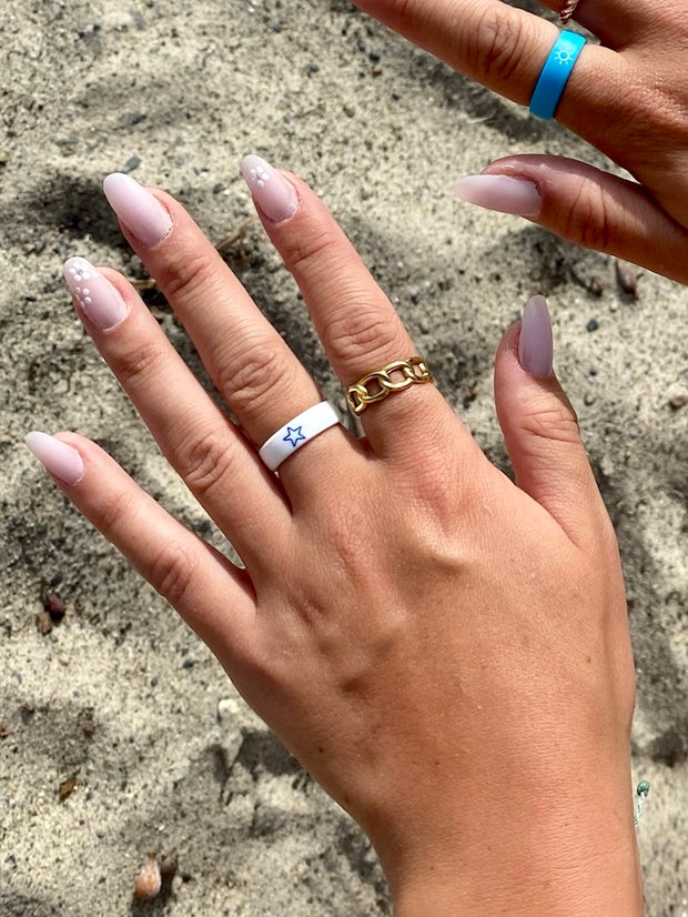 Flip Reversible star / USA ring