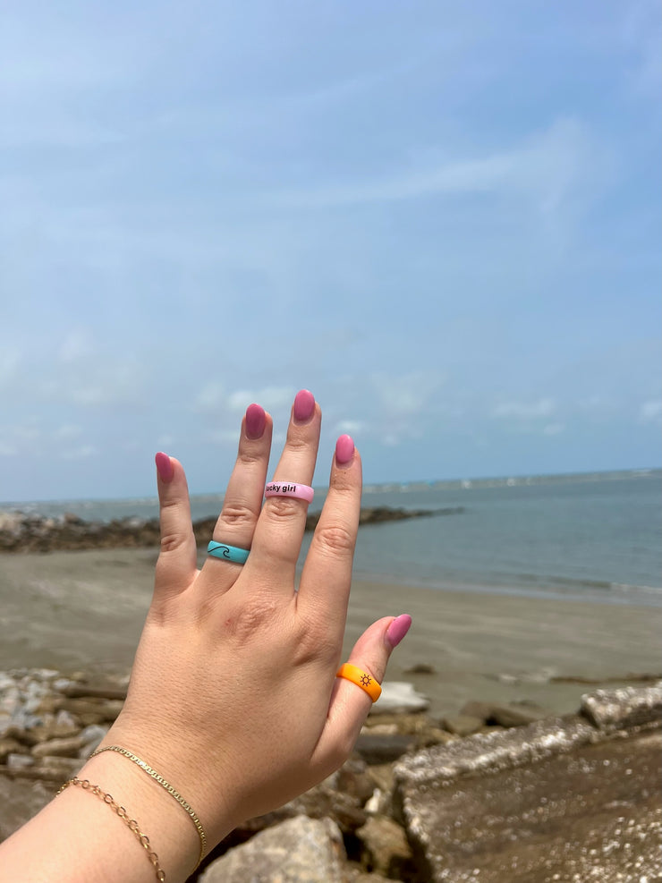 Flip lucky girl summer ring 3 Pack