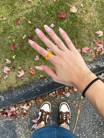 Flip Reversible pumpkin / fall y'all ring