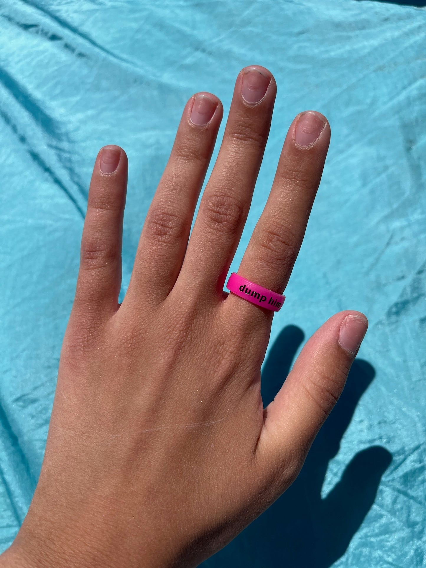 Flip Reversible dump him / f*ck him ring Ring