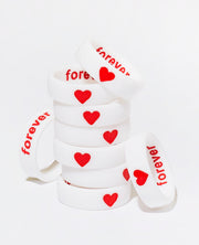 Flip Reversible heart / forever Ring