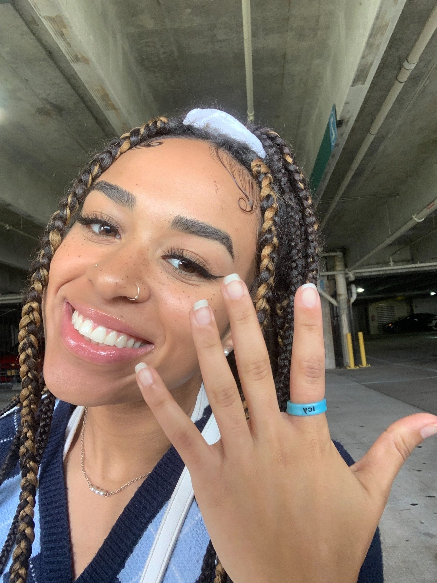 Flip Reversible snowflake / icy