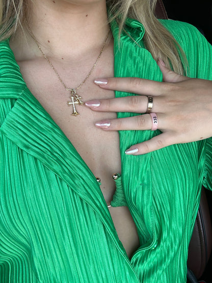 Flip Angel Numbers 333 / support Ring