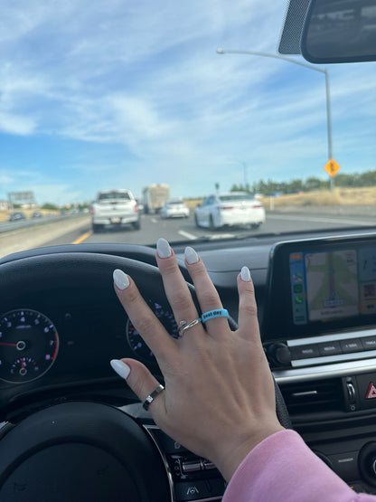 Flip Reversible best day / bad day ring
