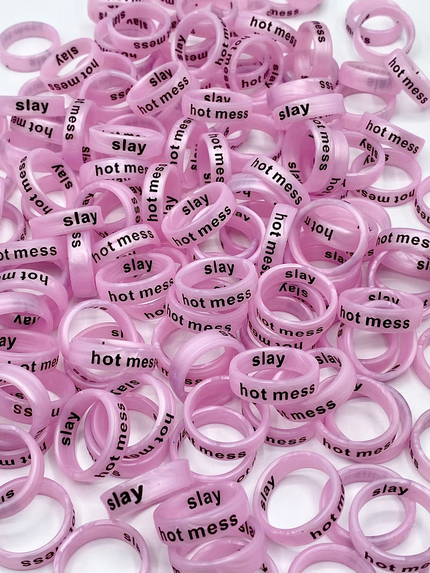 Flip Reversible hot mess / slay ring Ring