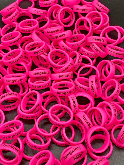 Flip Reversible hangxiety / hangry ring