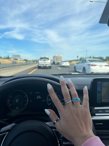 Flip Reversible best day / bad day ring