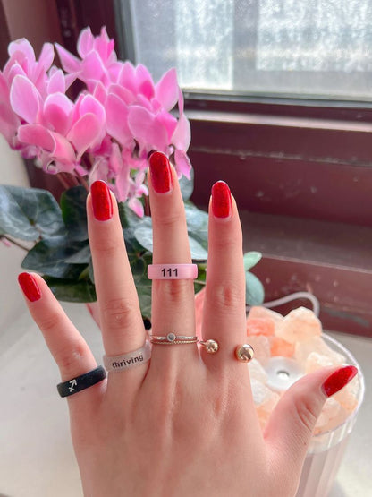 Flip Angel Numbers 111 / intuition Ring