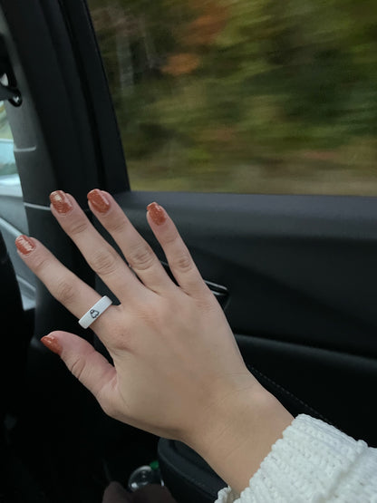 Flip Reversible Ghost / BOO ring