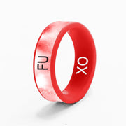 Flip Reversible XO / FU Ring