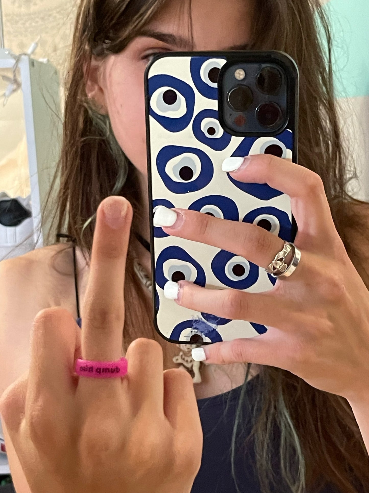 Flip Reversible dump him / f*ck him ring Ring