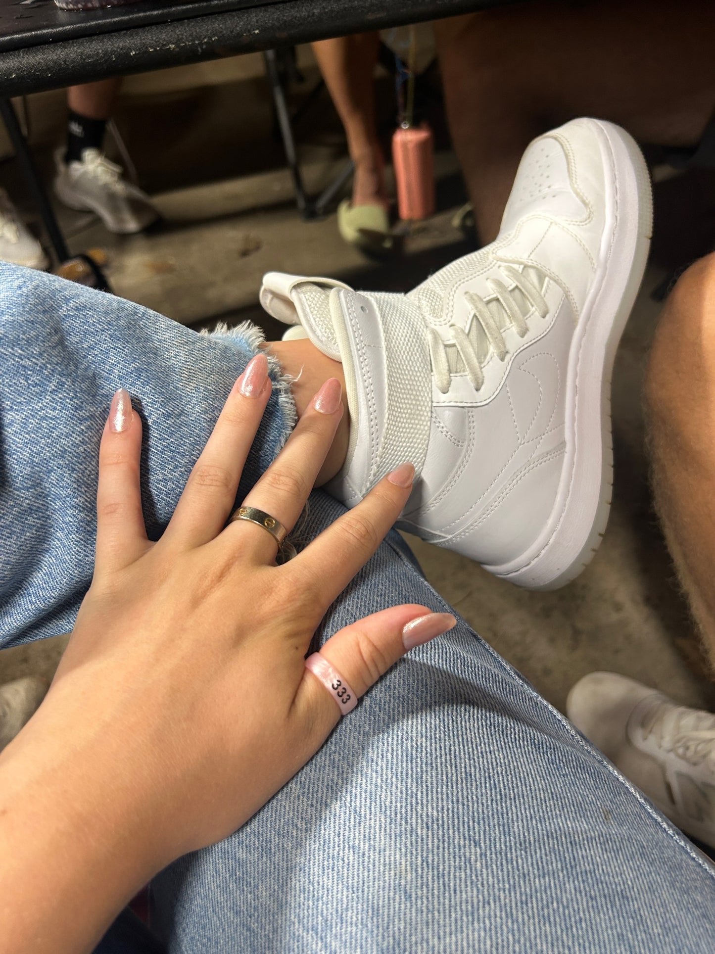 Flip Angel Numbers 333 / support Ring