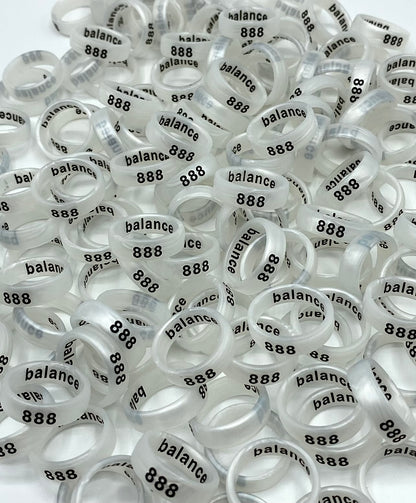 Flip Angel Numbers 888 / balance Ring