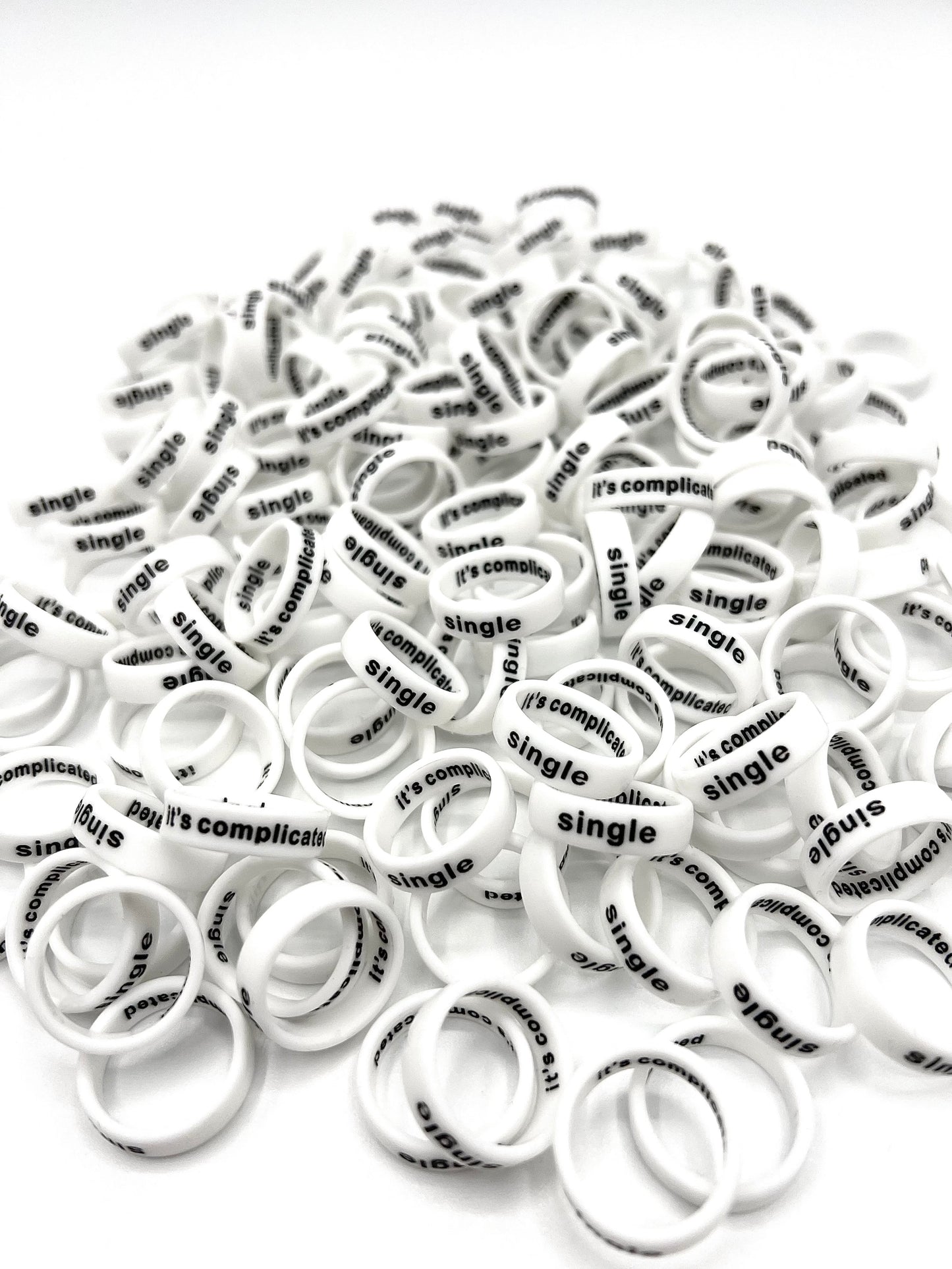 Flip Reversible single / it's complicated Ring