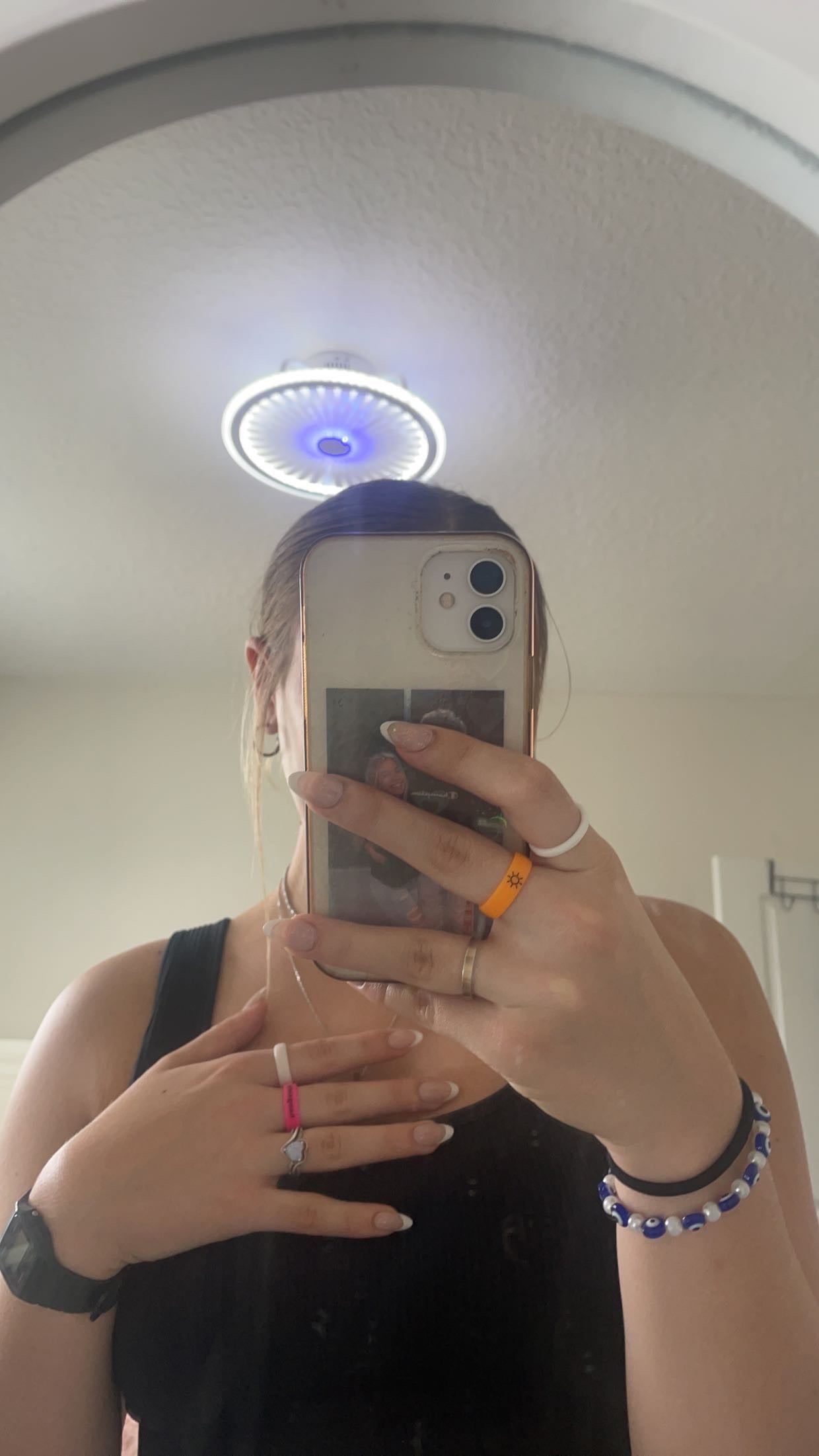 Flip Reversible hangxiety / hangry ring