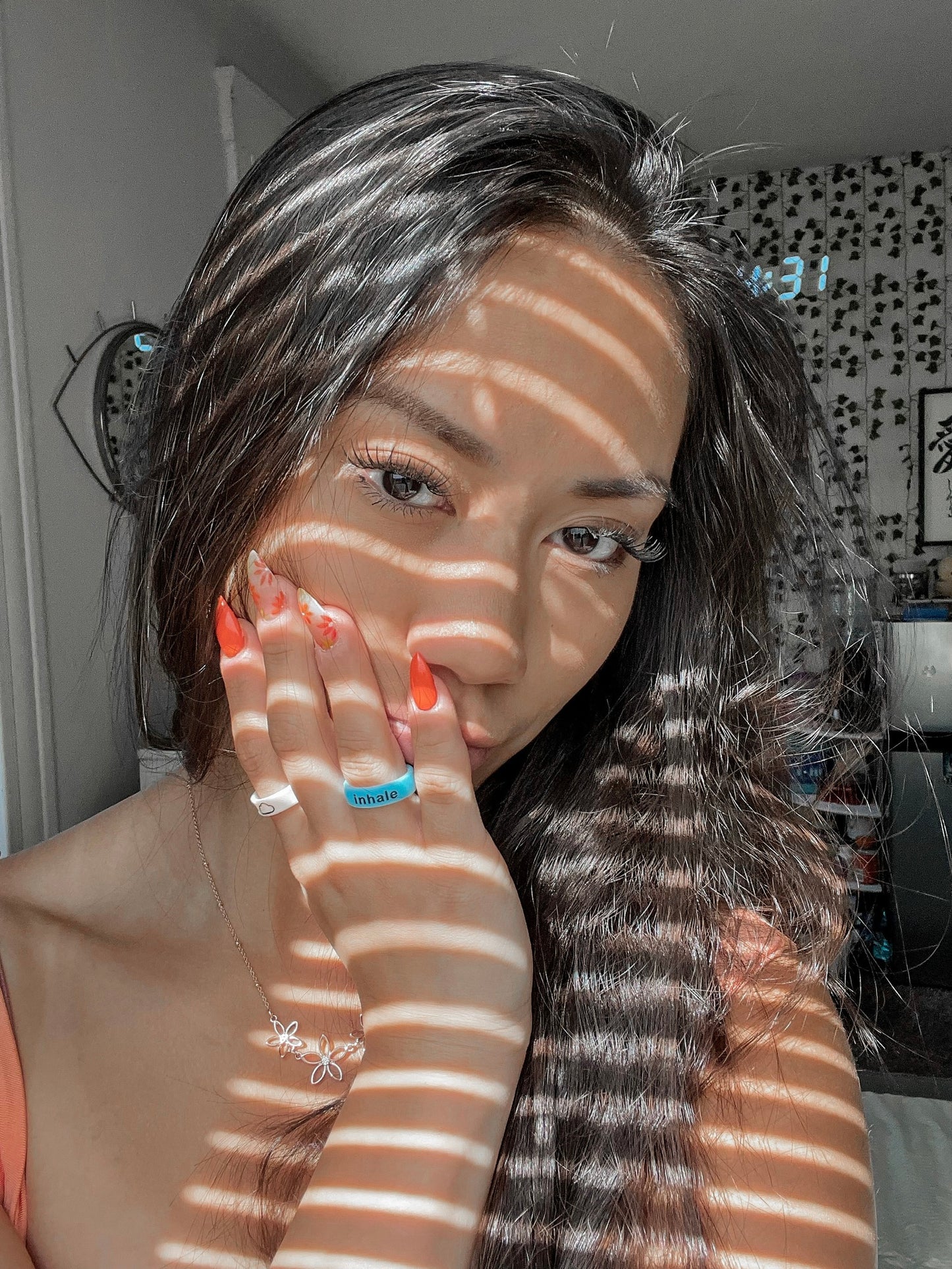 Flip Reversible inhale / exhale ring