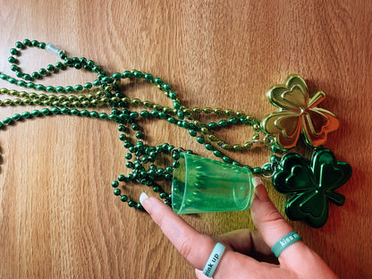 Flip Reversible drink up / hungover turquoise Rings