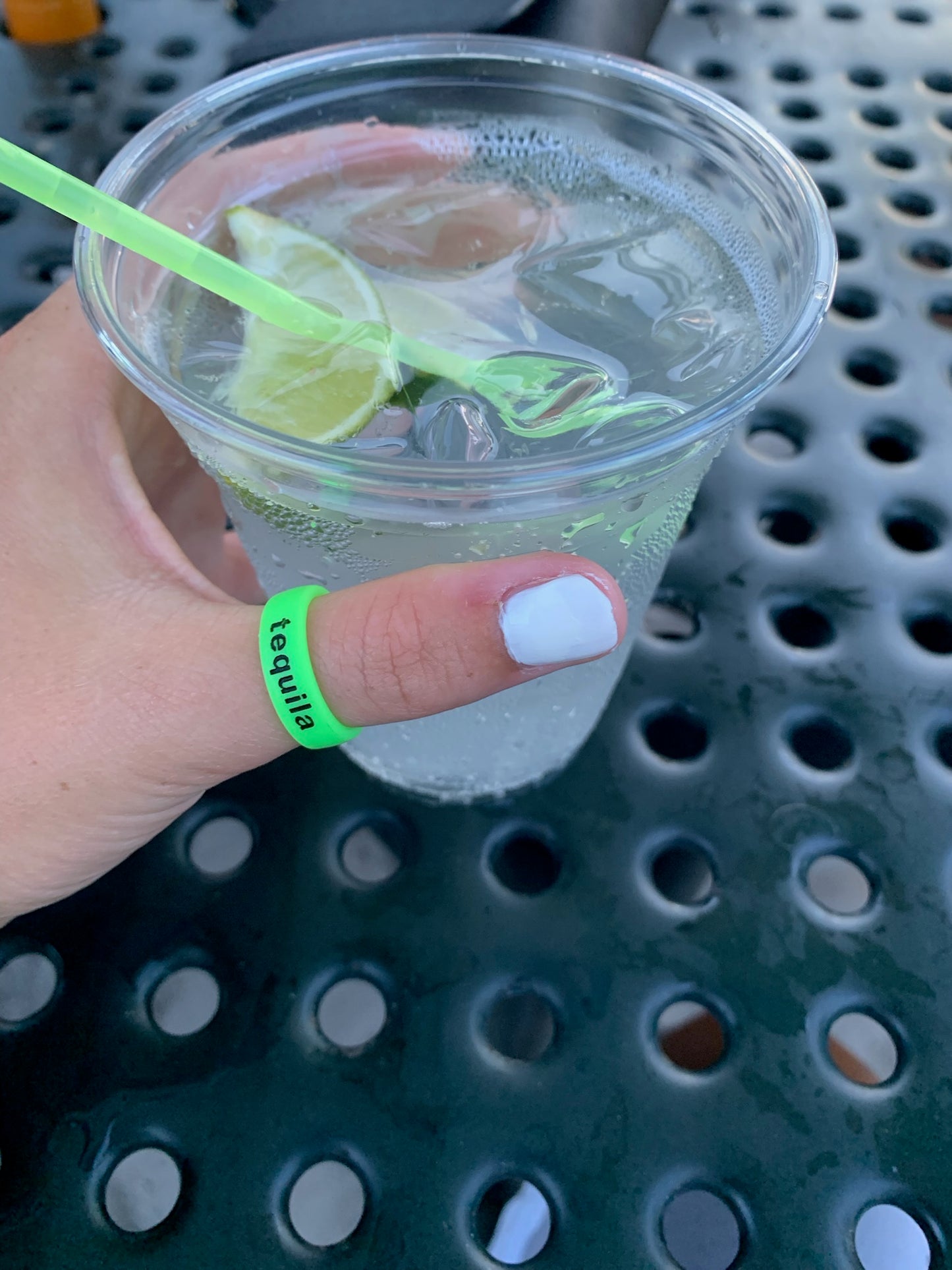 Flip Reversible tequila / tacos ring