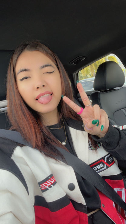 Flip Reversible hangxiety / hangry ring