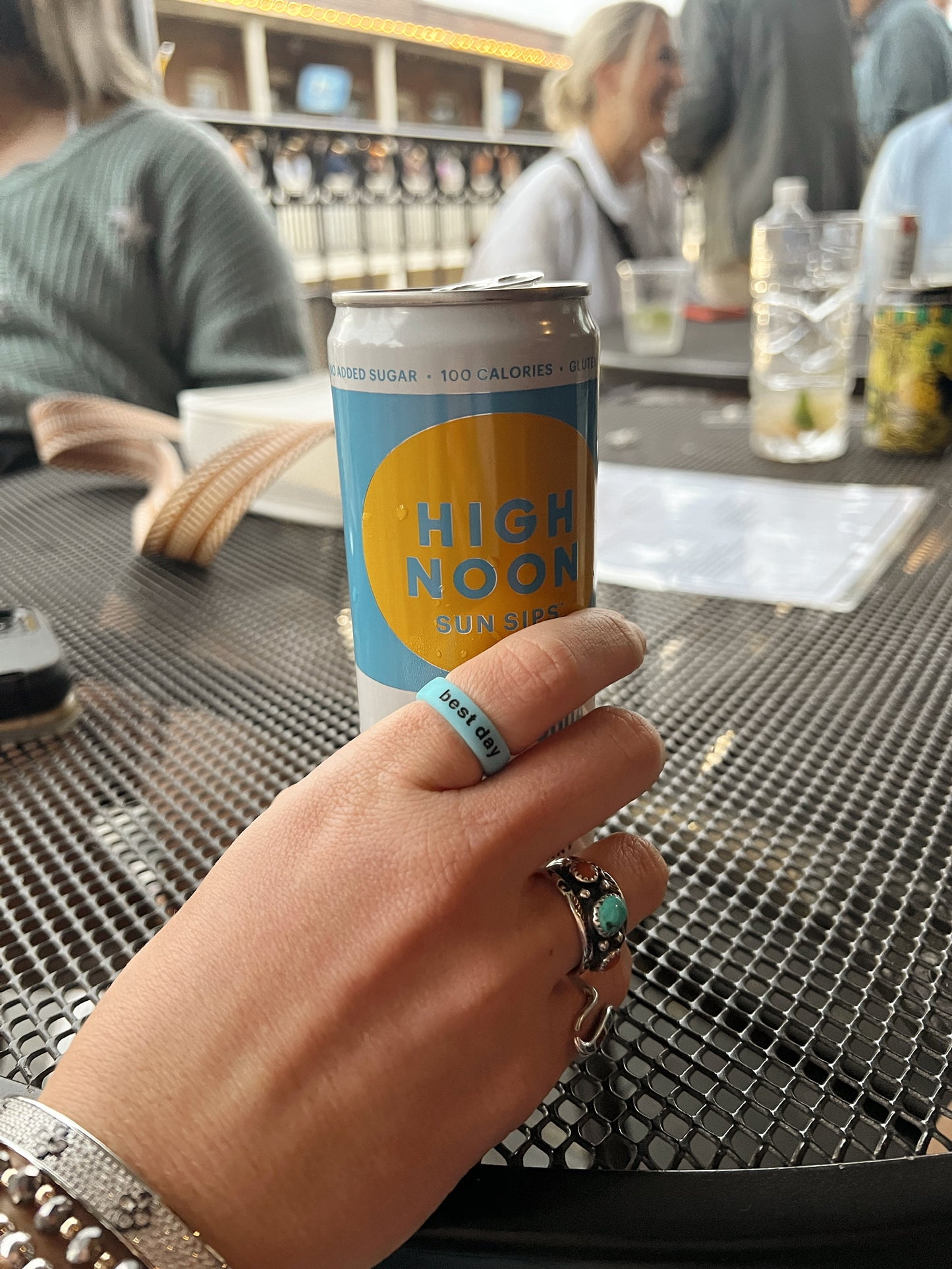 Flip Reversible best day / bad day ring