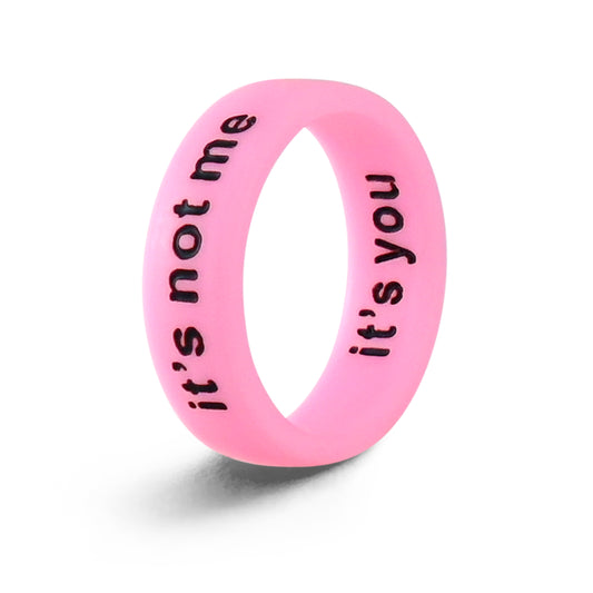 Flip Reversible it's not me / it's you Ring