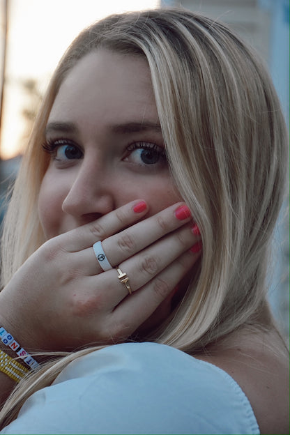 Flip Reversible Peace / Infinity Ring